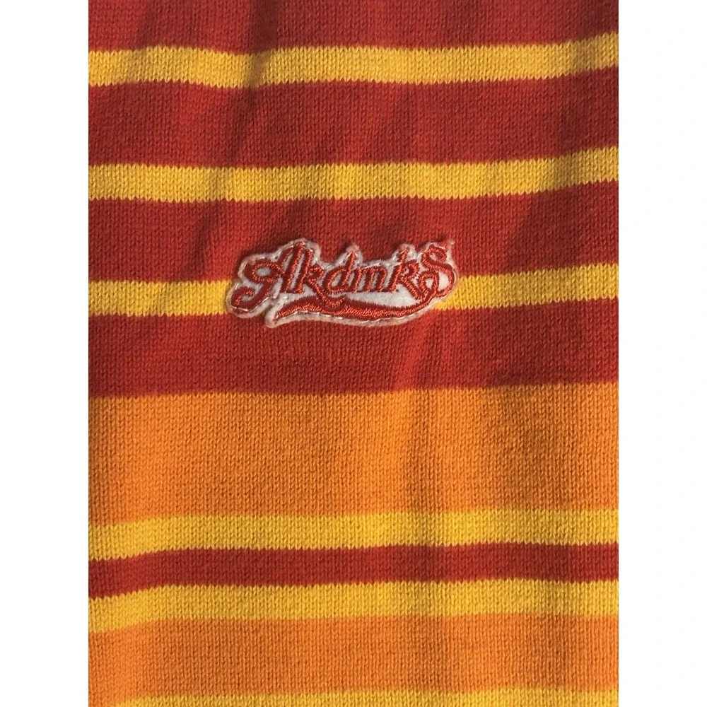 Akademiks Shirt‎ Mens Extra Large Yellow Polo Sweater Vintage Y2K Streetwear